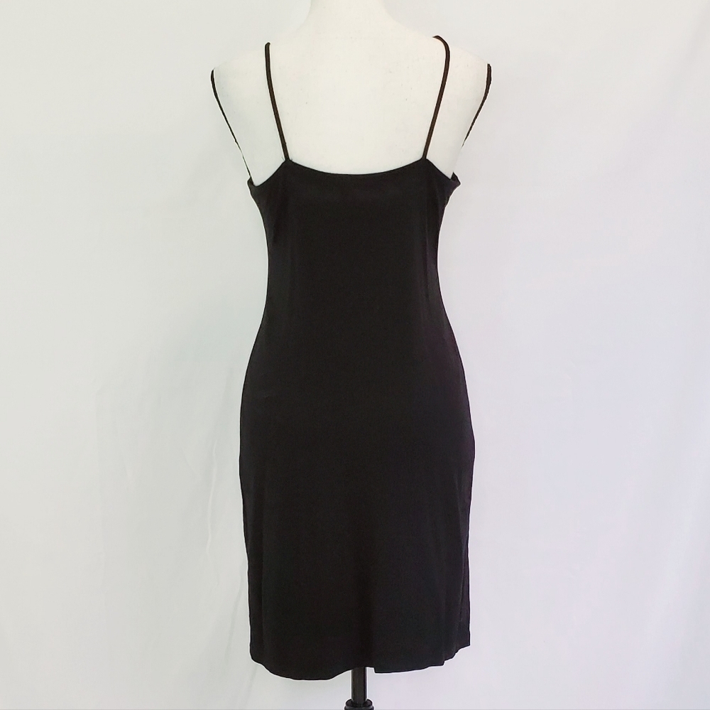 Forever 21 strappy bodycon black dress - Picture 2 of 4